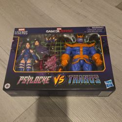Gameverse Psylocke Vs Thanos MARVEL LEGENDS