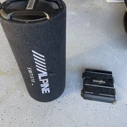 10” Subwoofer Alpine 