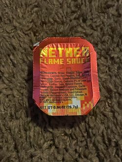 McDonald's Nether Flame Sauce Packet