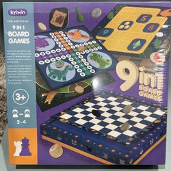 Brand New 9 In 1 Board Game