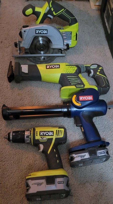 Ryobi 18v Tools