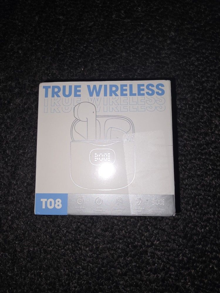 BTOOTOS- Wireless Bluetooth Earbuds (White)*** LOCAL PICK-UP OR CAN SHIP