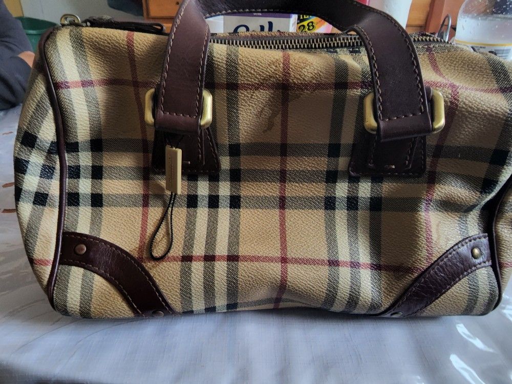 Burberry Vintage Boston Bag