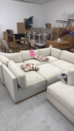Fabric Sectional Couch Henredon Murphy
