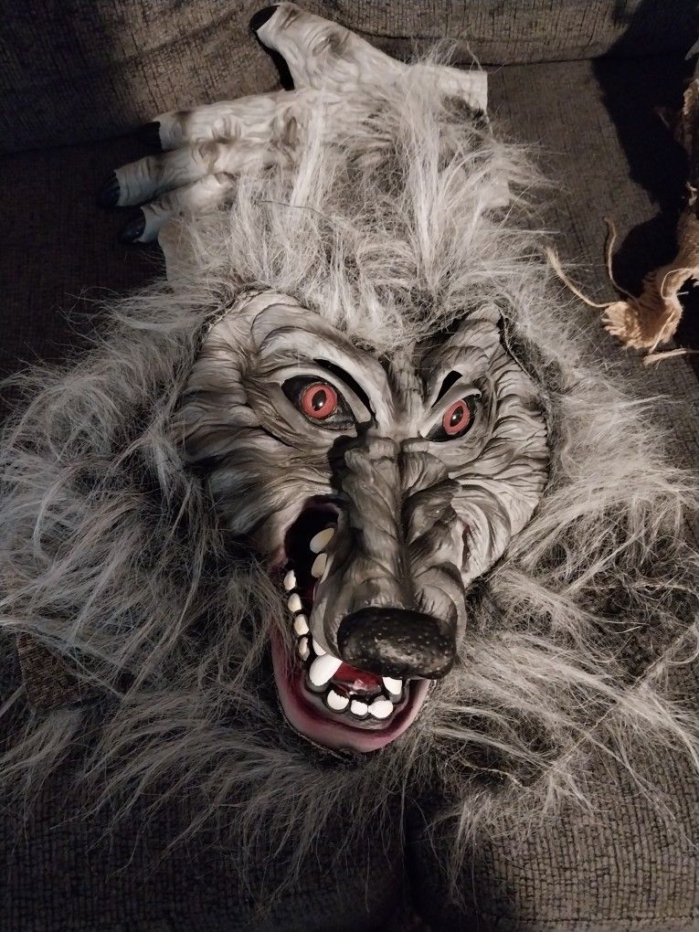 Gray Werewolf Mask