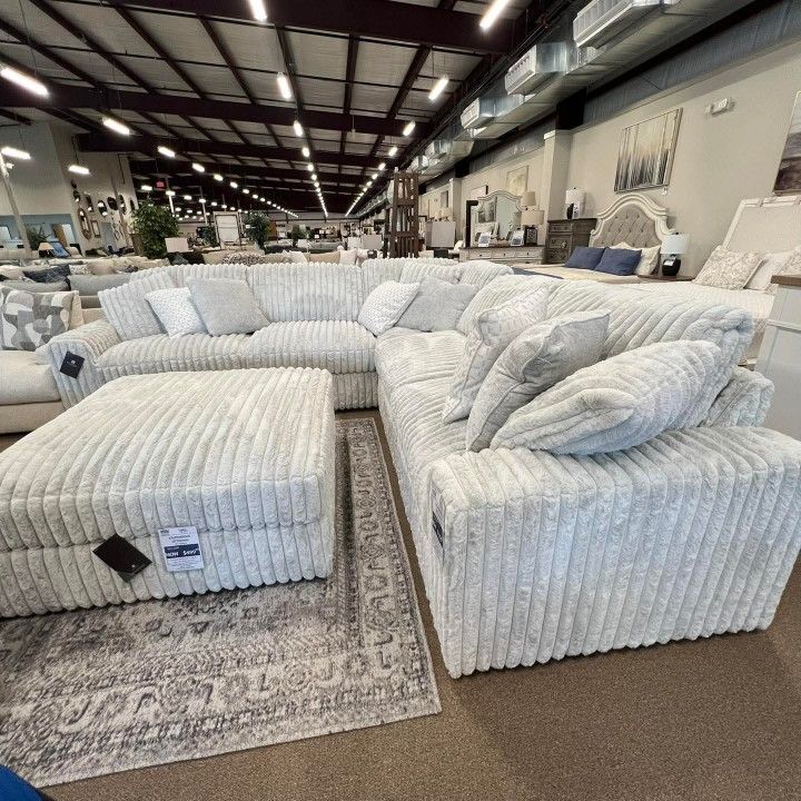 L Shaped Modular Oversize Corduroy Sectional Couch Set Extra Discount Code RSG 
🔥🔥 Mention OfferUp for this Special Price!!