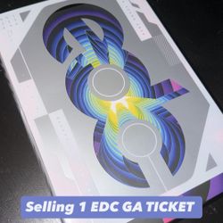 EDC LAS VEGAS GA TICKET