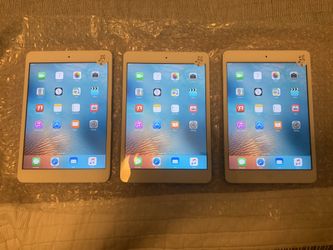 3 x Apple iPad Mini 16GB Work Great!