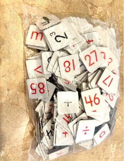 Number equation tiles-NEW-math, multiply, divide, add, subtract, algebra,Classroom, teacher, count