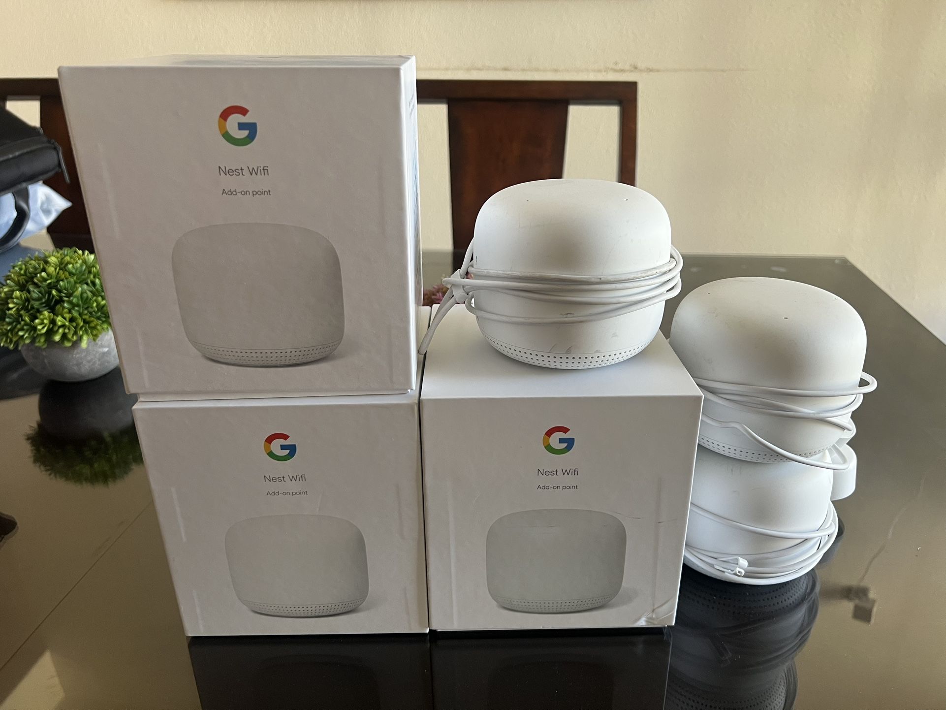 💡 BUNDLE SALE – 6x Nest WiFi Points (Snow) – $300 OBO