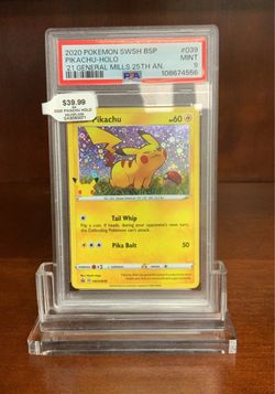 PSA 9 Pikachu Holo 25th Anniversary