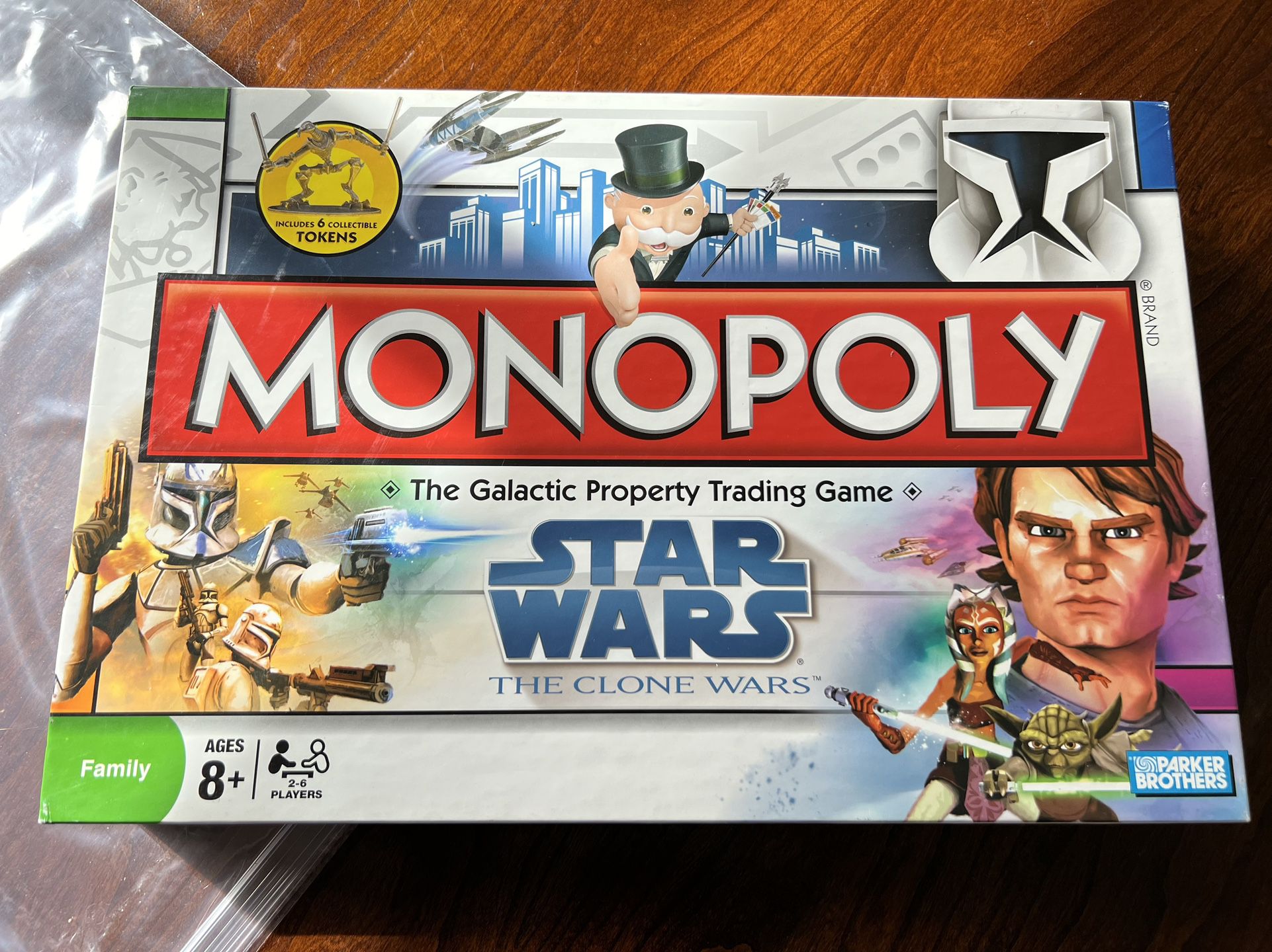 Monopoly Star Wars Clone Wars New Used