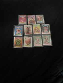 1985 Cabbage Pail Kids Cards