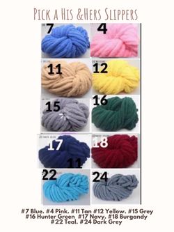 Chunky yarn  $3
