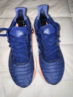 Adidas Running Sneakers Blue and Coral