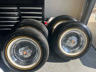 15” McLean rims on vogue tires