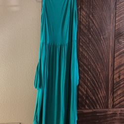 Teal Dress