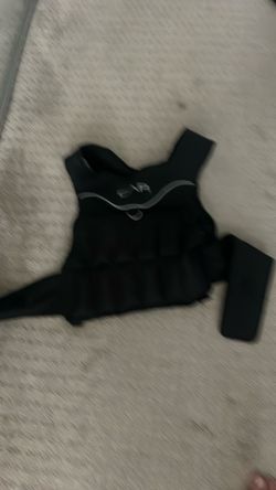Black Weighted Vest