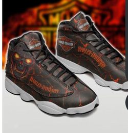 Harley-Davidson Air Jordan 11 And Air Jordan 13 Sneakers