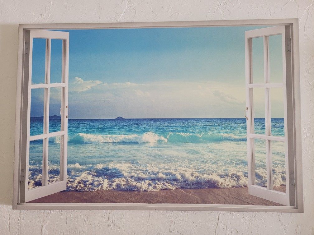 Day At The Beach Wall ART