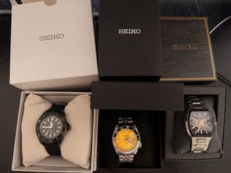 Seiko & Bulova watches