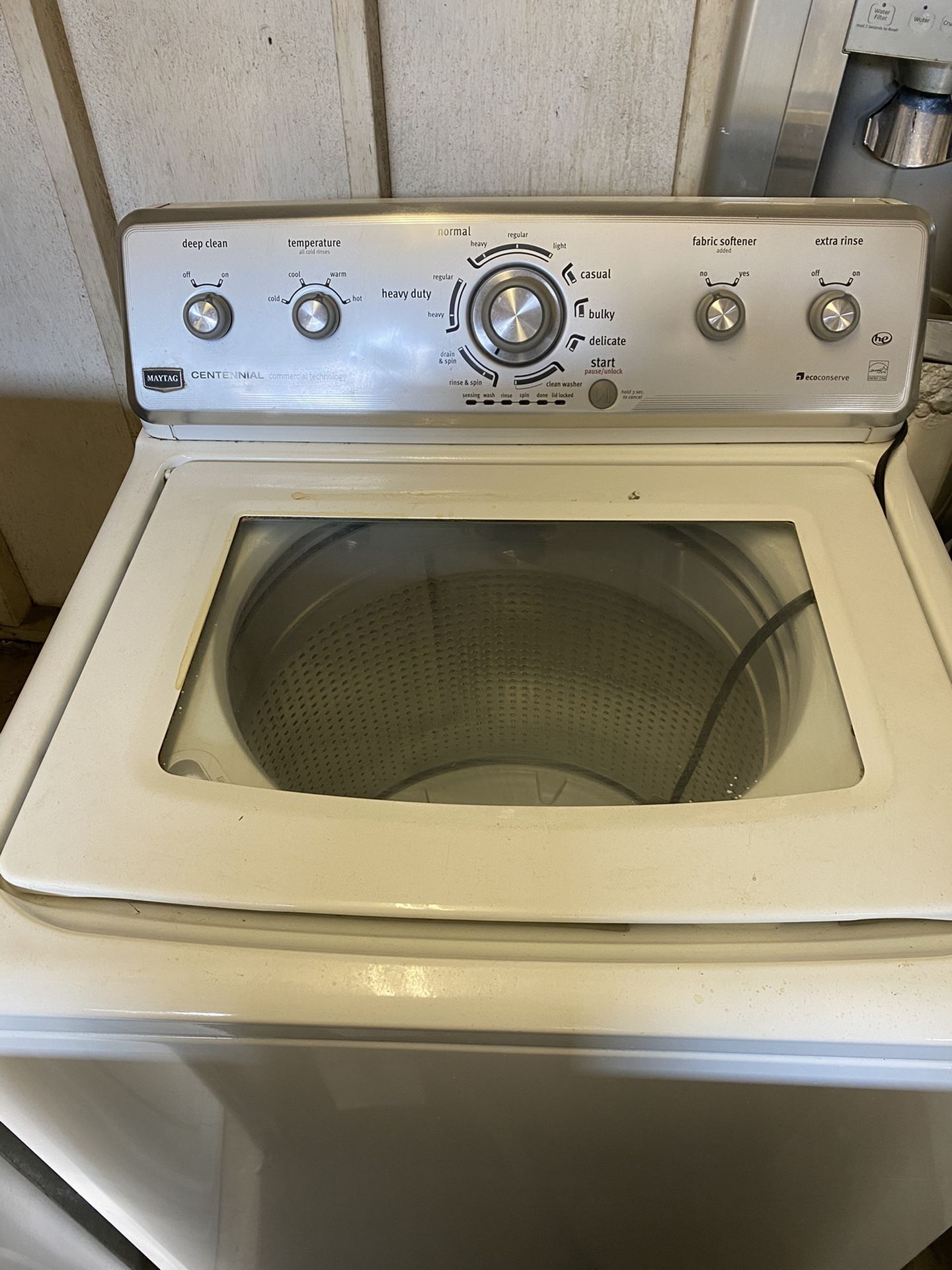 Maytag washer and electric dryer set