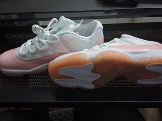 Air Jordan 11 Low Pink White Sneakers