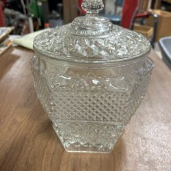 Glass Cookie Jar