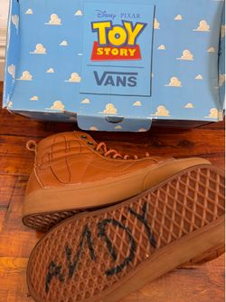 Rare Toy Story x Vans “Woody” SK8-Hi Reissue PT – Original Box Included 🧸