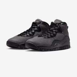 Air Jordan 10 Retro - Charred Grey & Black (2025)