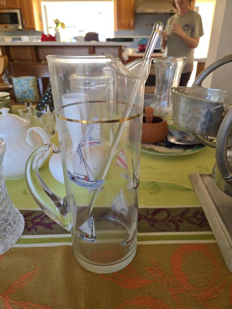 Sailboat Pitcher