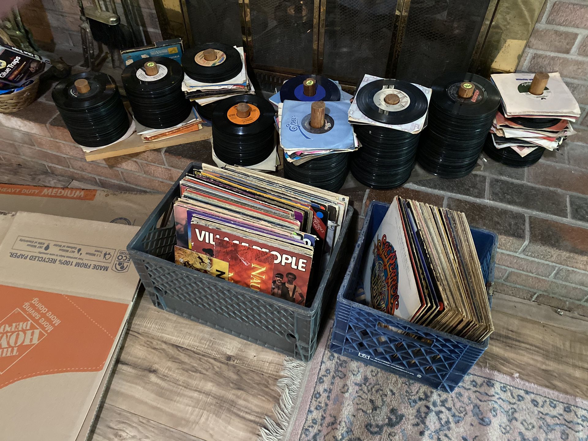 Records(45) and albums