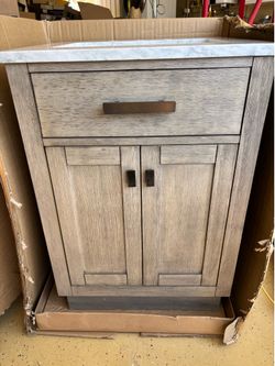 New bathroom vanity