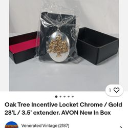 Locked Crome  Gold Pack Tree Avon 