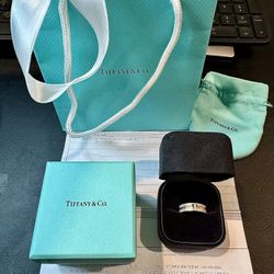 Tiffany Wide Pavé Diamond Ring