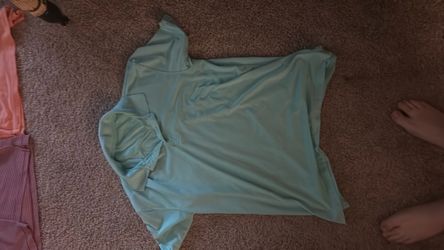 Teal Collared Shirt (Size M)