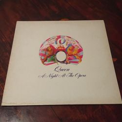 Queen A Night At The Opera 12 Inch Vinyl LP Record Album 1975 