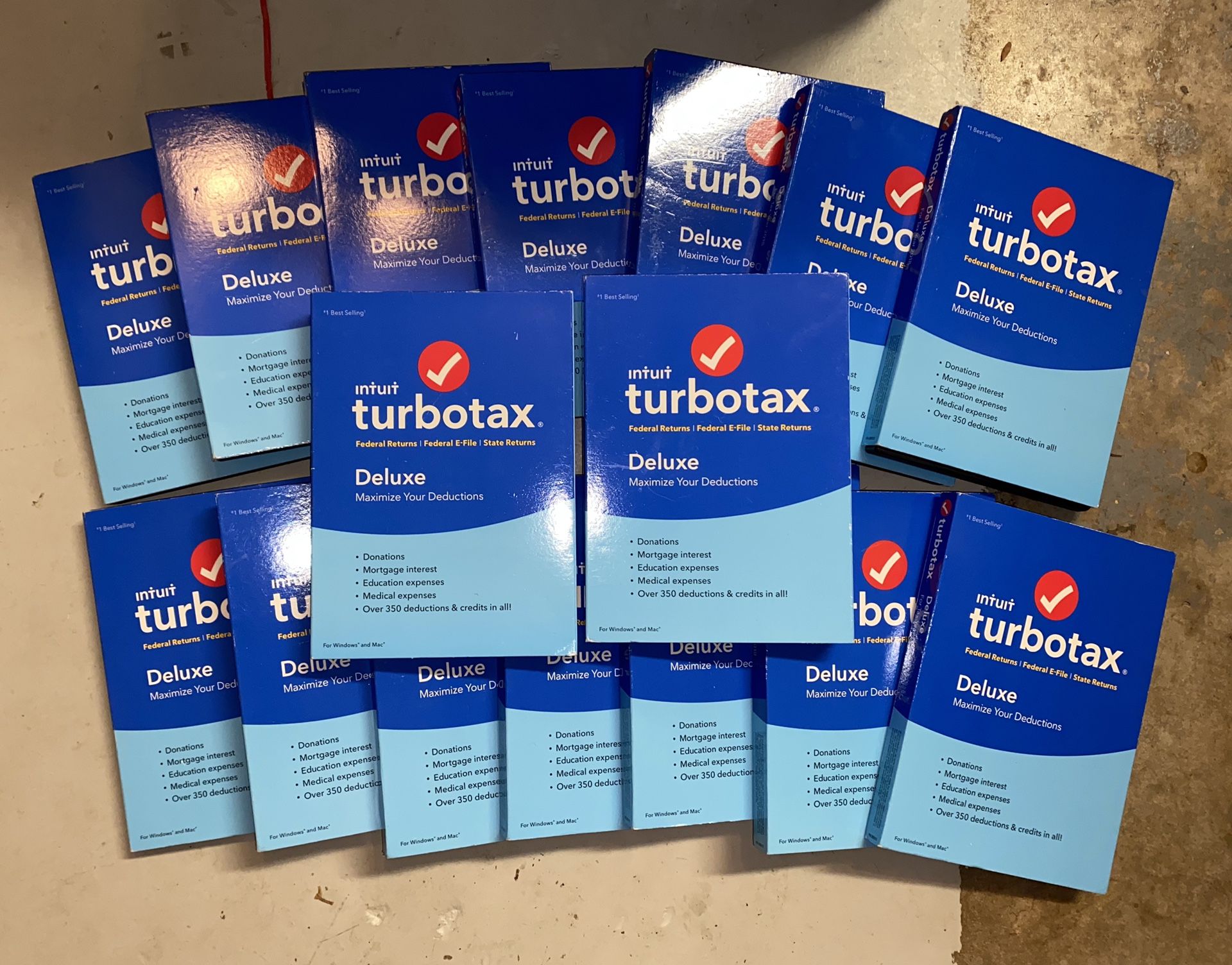 Intuit Turbo Tax Deluxe 2018 - NEW - SEALED - 17 Available