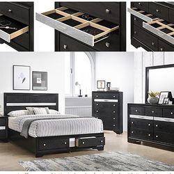 Bedroom King Set 4pc