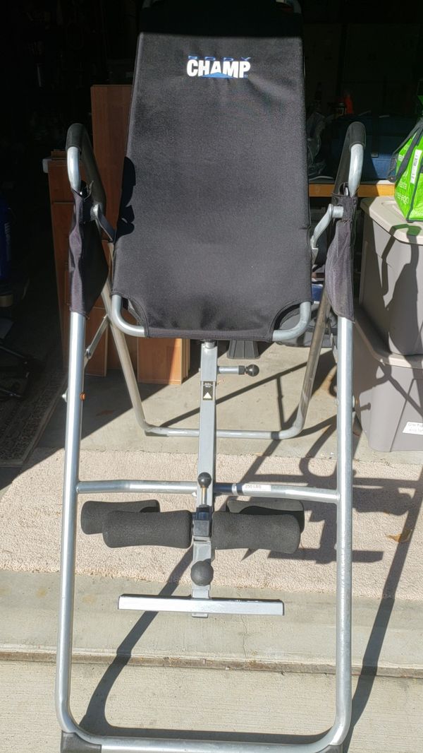 Body Champ Inversion Table Decompression Relief Due To Back Pain Works Great 75 For Sale In Everett Wa Offerup