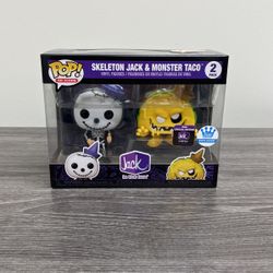 Jack In The Box: Skeleton Jack & Monster Taco Funko POP! 2-pack (Funko Shop Exclusive)