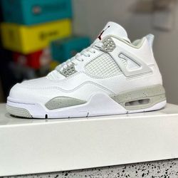 Jordan 4 Generation "White Oreo" Sneakers
