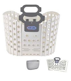 Collapsible laundry basket