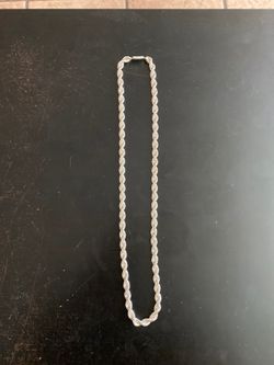 Silver chain open box OBO