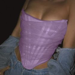 Cute Lavender Corset 