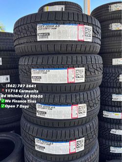 225/50/17 Falken Ziex New Set of Tires Installed and Balanced Set de Llantas Nuevas Instaladas y Balanceadas