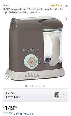 BEABA babycook 4 in 1 Steam cooker and blender