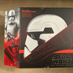 Star Wars The Black Series First Order Storm Trooper Premium Helmet