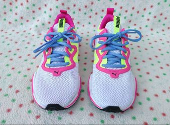 Puma Wmns 6.5bZone XT 'Ignite Pink Yellow Blue White Green