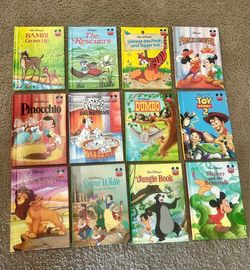 Wonderful world of Disney set of 12 hardcover books